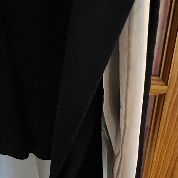 Theory Malkan Navy White Classic Tee Dress Size Medium - Picture 12 of 13